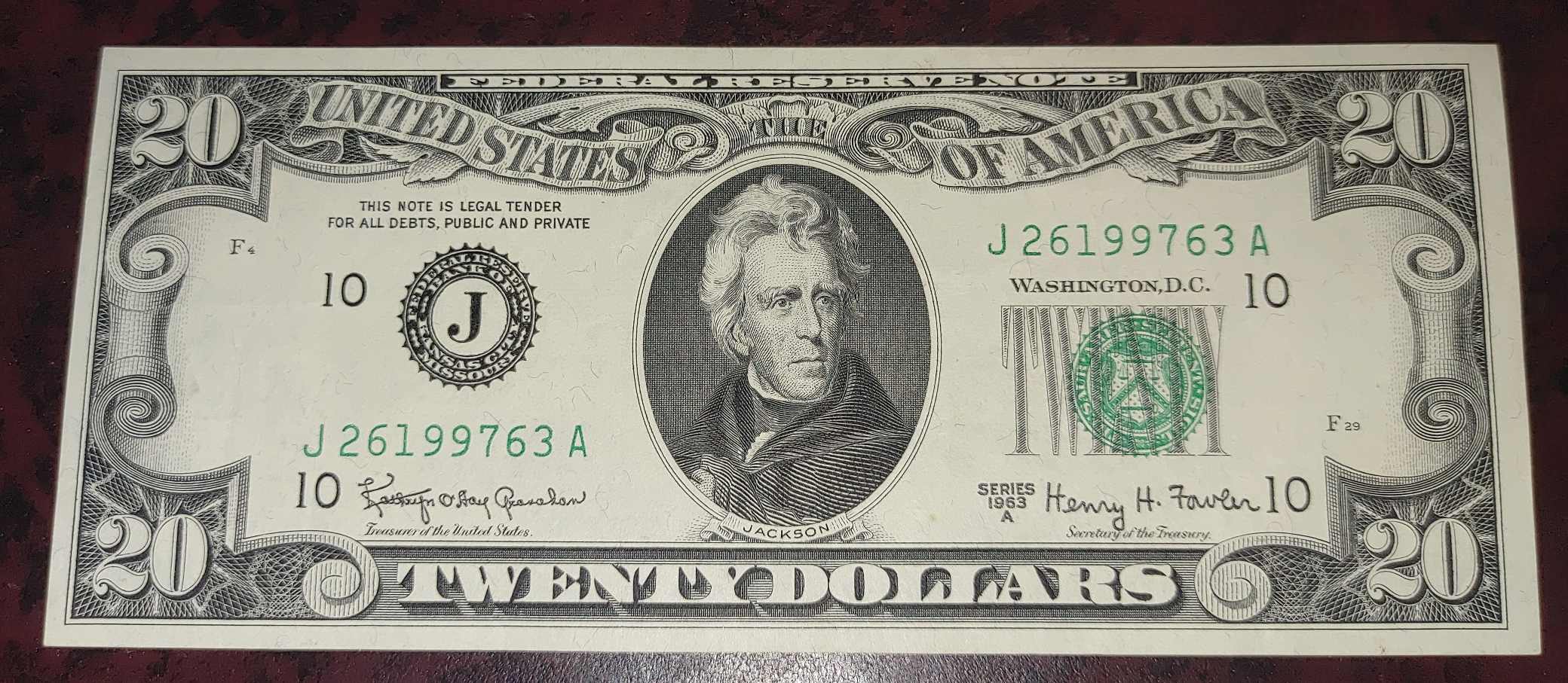 1963-A-$20-Bill-Worth-Grading?